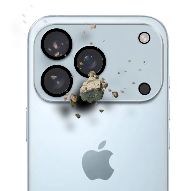 3mk Lens Pro Full Cover - Szkło na obiektyw aparatu iPhone 17 Pro