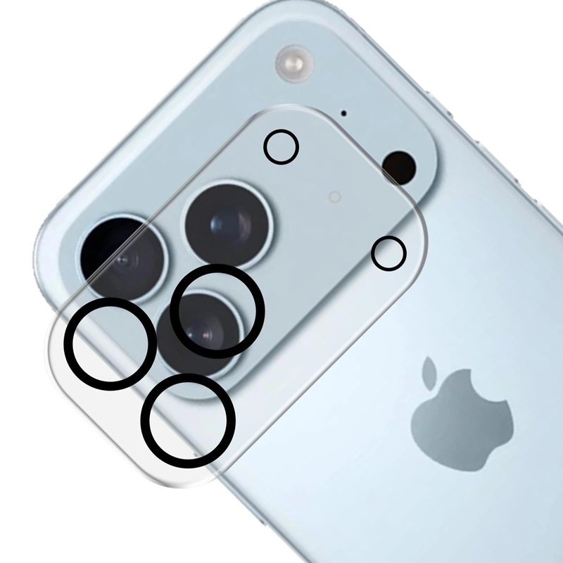 3mk Lens Pro Full Cover - Szkło na obiektyw aparatu iPhone 17 Pro