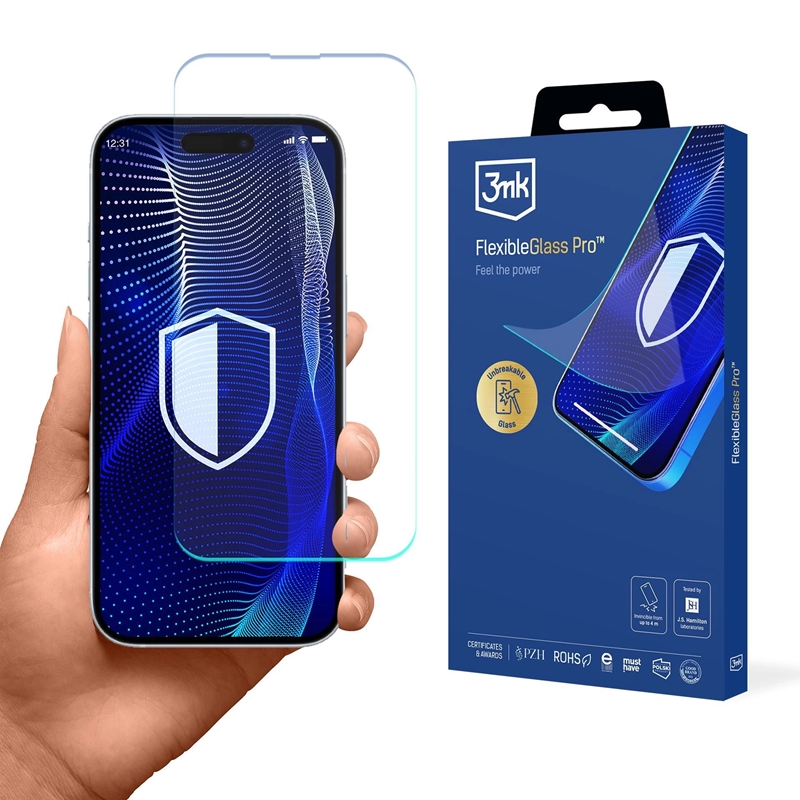 3mk FlexibleGlass Pro - Szkło hybrydowe do iPhone 17
