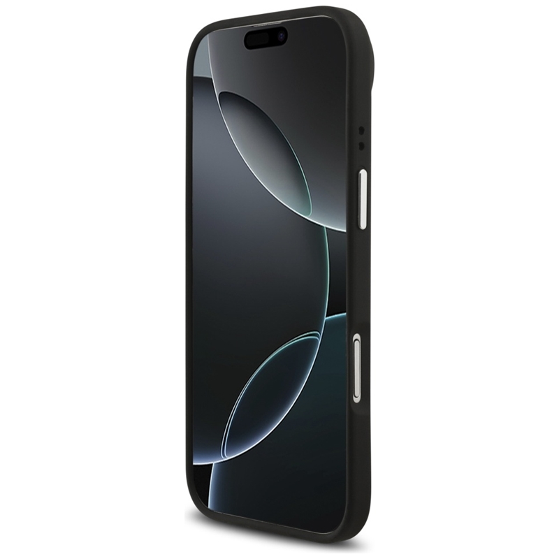 Guess Grained Big 4G Classic Logo - Etui iPhone Air (czarny)