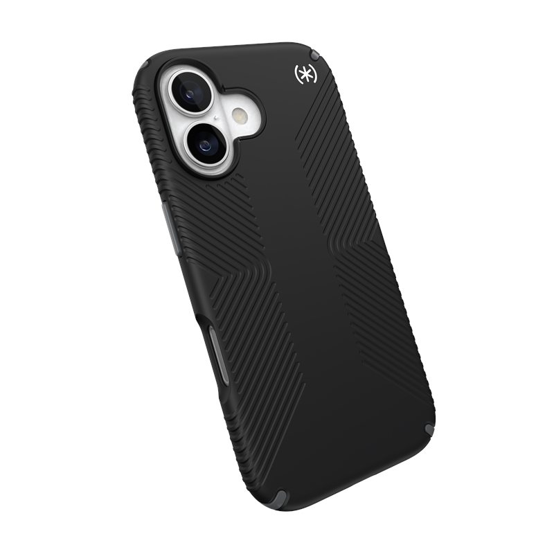Speck Presidio2 Grip MagSafe - Etui iPhone 17 (Black / Slate Grey / White)