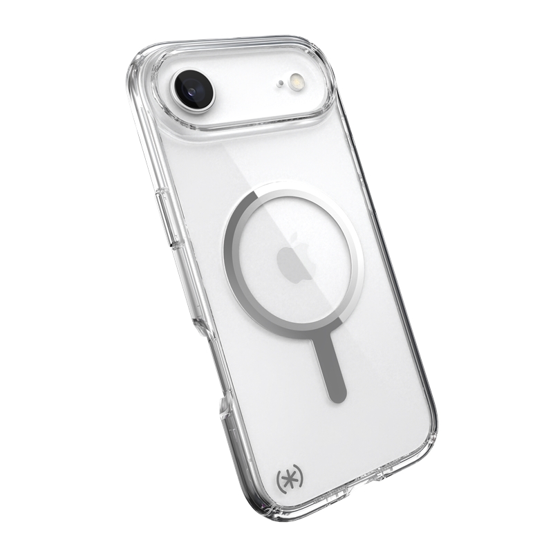 Speck Presidio Perfect Clear MagSafe - Etui iPhone Air (Clear / Silver)