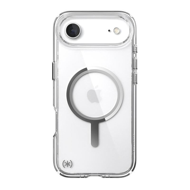 Speck Presidio Perfect Clear MagSafe - Etui iPhone Air (Clear / Silver)