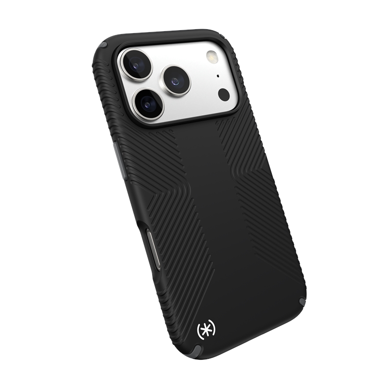 Speck Presidio2 Grip MagSafe - Etui iPhone 17 Pro (Black / Slate Grey / White)