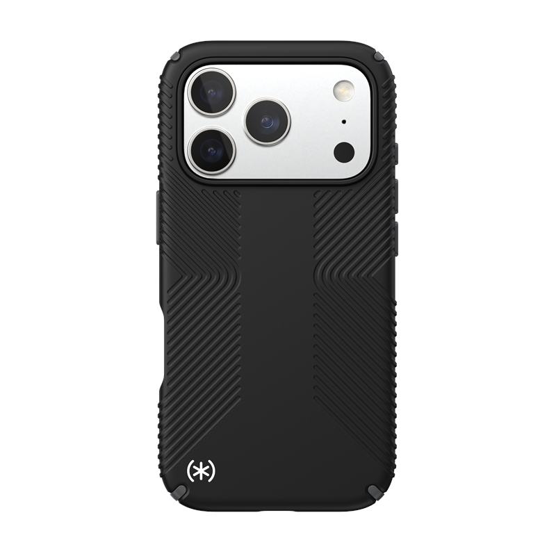 Speck Presidio2 Grip MagSafe - Etui iPhone 17 Pro (Black / Slate Grey / White)