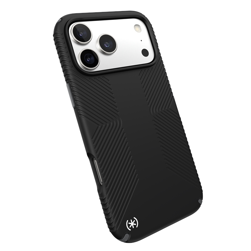 Speck Presidio2 Grip MagSafe - Etui iPhone 17 Pro Max (Black / Slate Grey / White)