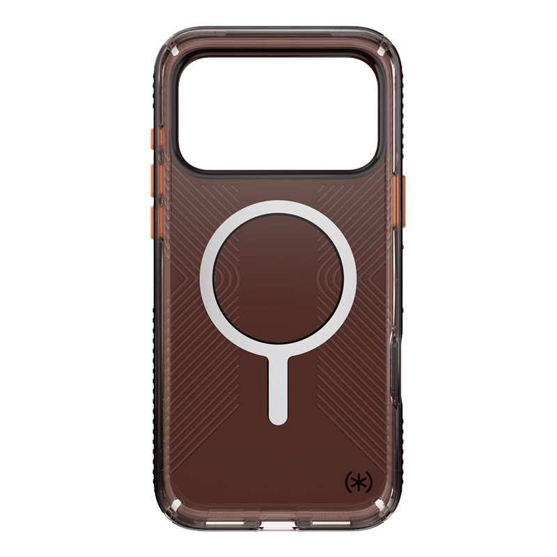 Speck Presidio Lux Grip MagSafe - Etui iPhone 17 Pro Max (Luxury Shade Matte / Orange)