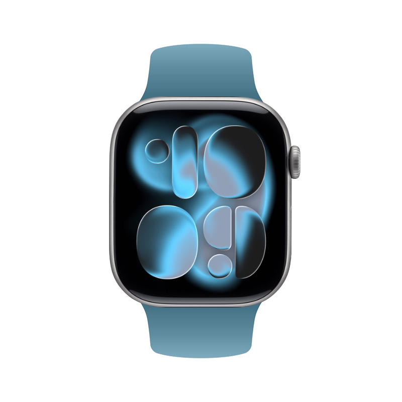 Crong Liquid - Pasek do Apple Watch 38/40/41/42 mm (morski)