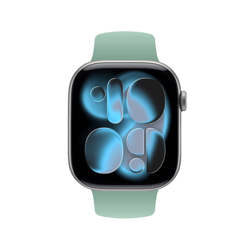 Crong Liquid - Pasek do Apple Watch 38/40/41/42mm (szałwiowy)