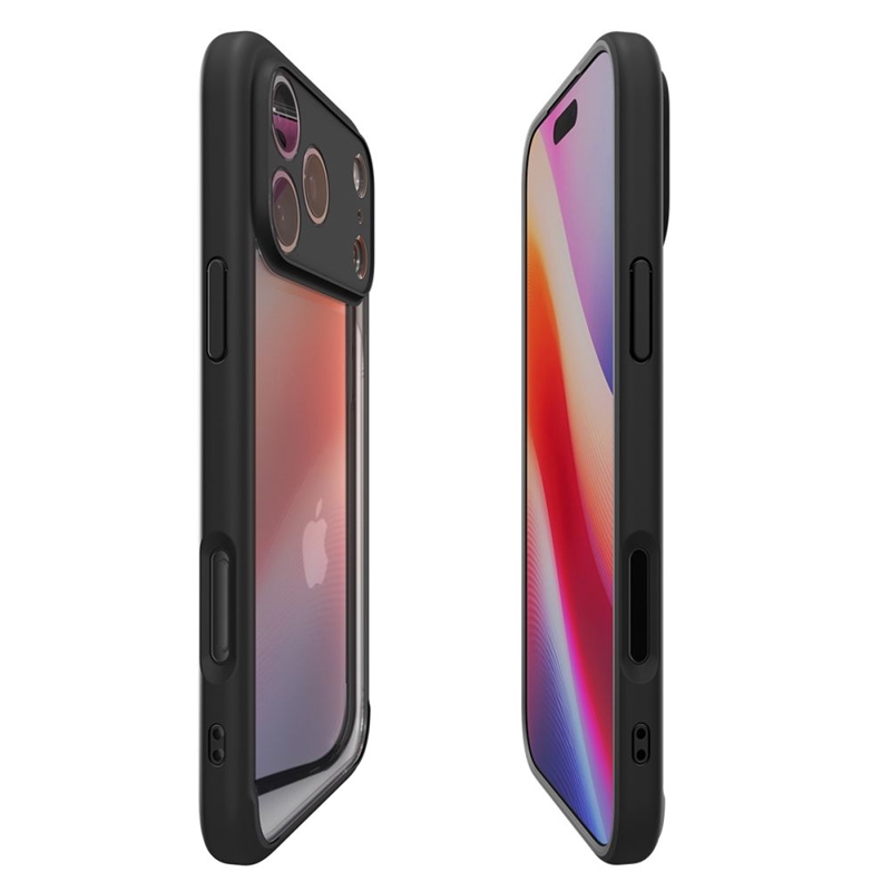 Spigen Ultra Hybrid - Etui do iPhone 17 Pro Max (Matte Black)