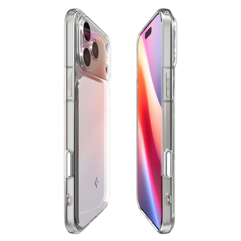 Spigen Ultra Hybrid T Mag MagSafe - Etui do iPhone 17 Pro Max (Clear/White)