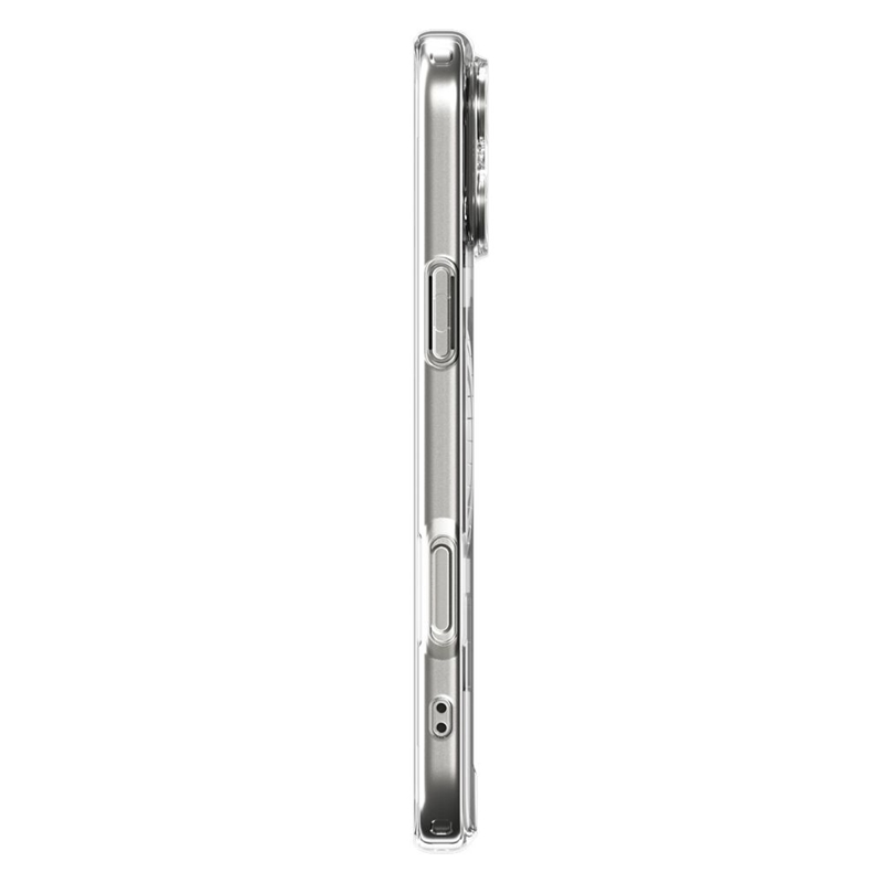 Spigen Ultra Hybrid Mag MagSafe - Etui do iPhone 17 Pro Max (Clear/Graphite)