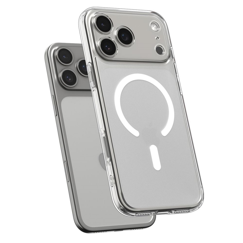 Spigen Ultra Hybrid Mag MagSafe - Etui do iPhone 17 Pro Max (Frost White)