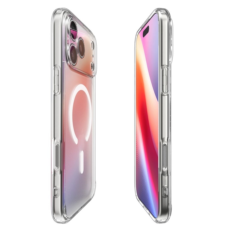 Spigen Ultra Hybrid Mag MagSafe - Etui do iPhone 17 Pro Max (Frost White)