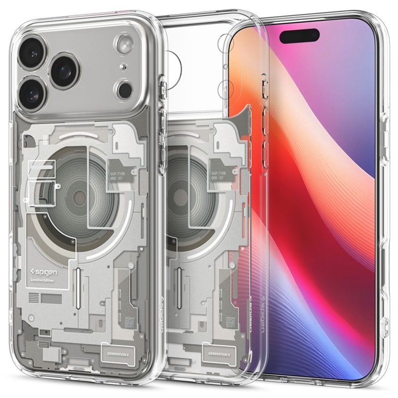 Spigen Ultra Hybrid Mag MagSafe - Etui do iPhone 17 Pro Max (Zero One Natural Titanium)