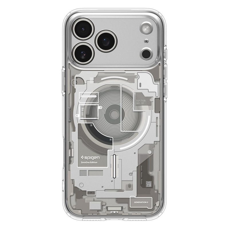 Spigen Ultra Hybrid Mag MagSafe - Etui do iPhone 17 Pro Max (Zero One Natural Titanium)