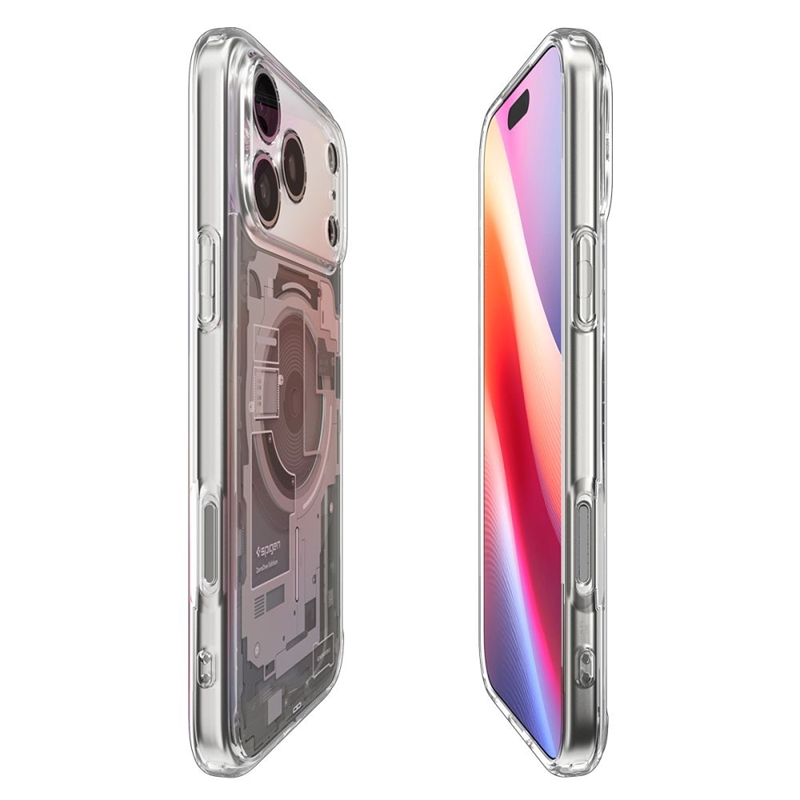 Spigen Ultra Hybrid Mag MagSafe - Etui do iPhone 17 Pro Max (Zero One Natural Titanium)