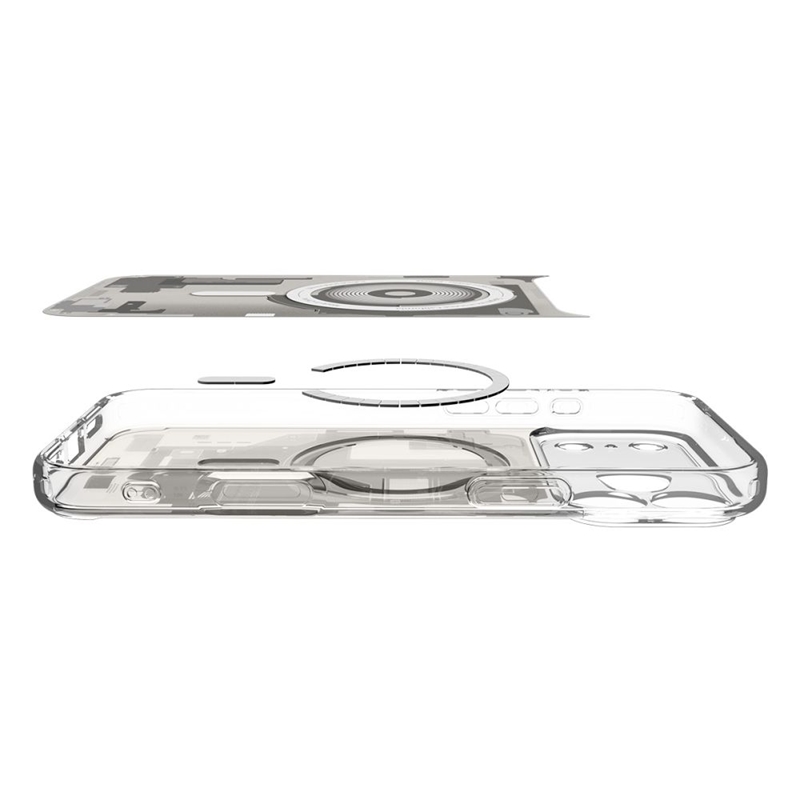 Spigen Ultra Hybrid Mag MagSafe - Etui do iPhone 17 Pro Max (Zero One Natural Titanium)