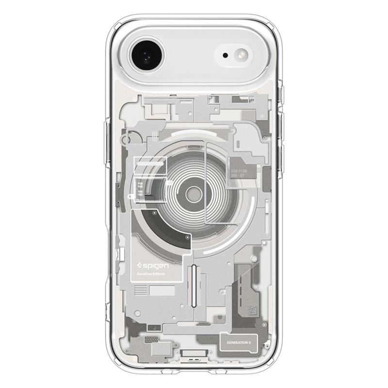 Spigen Ultra Hybrid Mag MagSafe - Etui do iPhone Air (Zero One Natural Titanium)