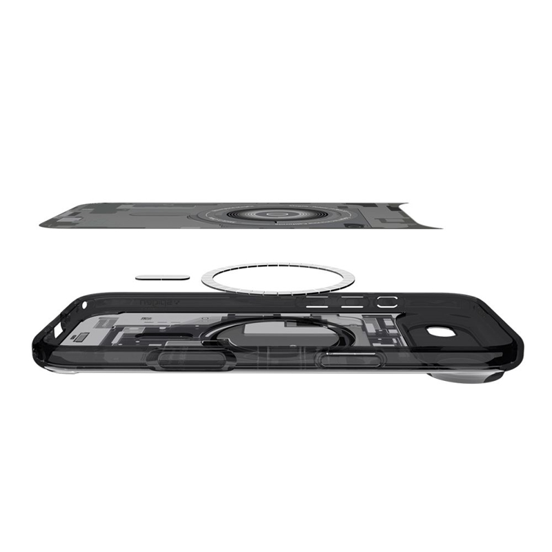 Spigen Ultra Hybrid Mag MagSafe - Etui do iPhone Air (Zero One Black)