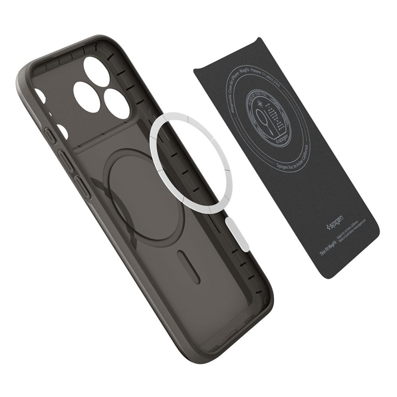 Spigen Thin Fit Mag MagSafe - Etui do iPhone 17 Pro (Gunmetal)