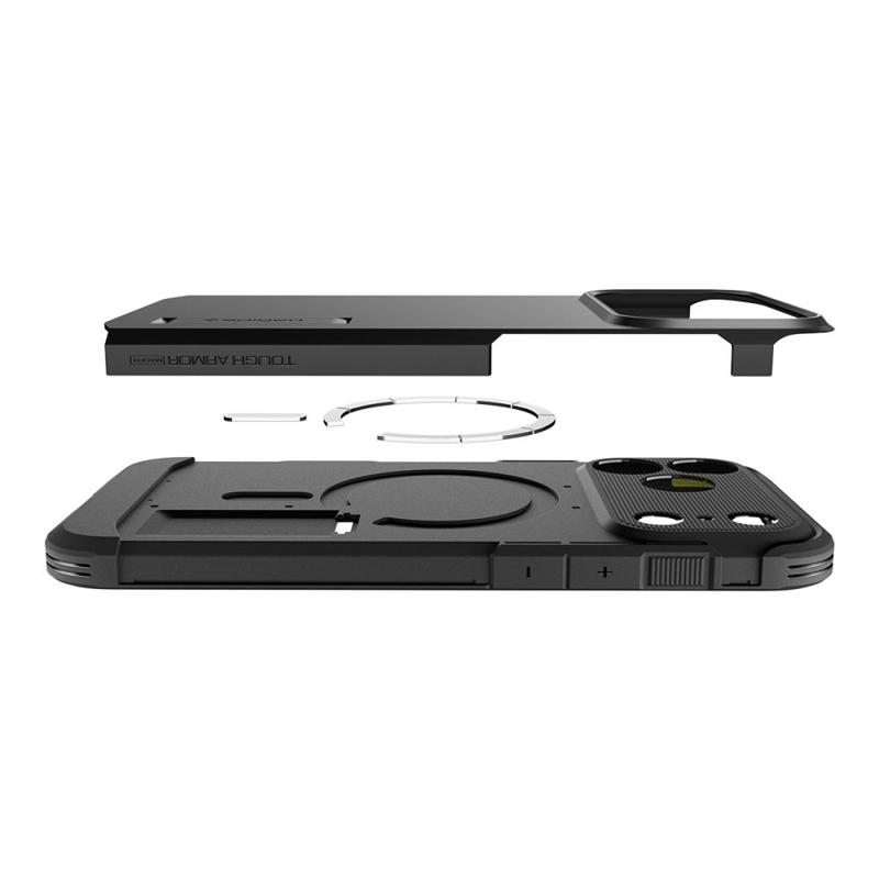 Spigen Tough Armor T Mag MagSafe - Etui do iPhone 17 Pro (Black)