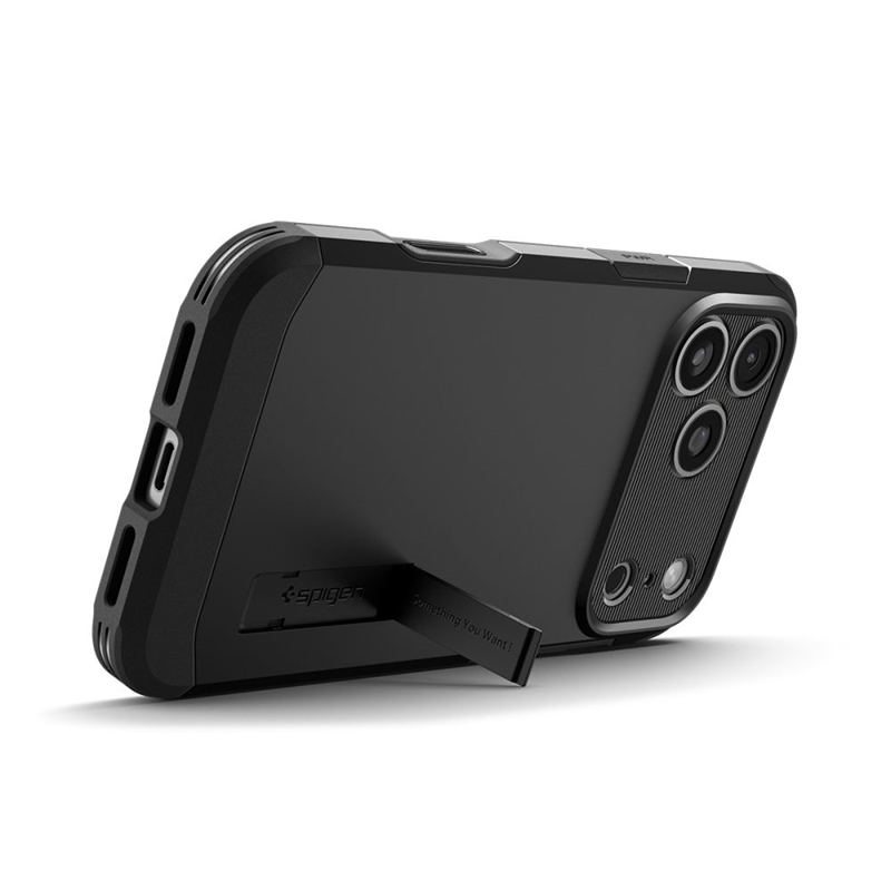 Spigen Tough Armor T Mag MagSafe - Etui do iPhone 17 Pro (Black)