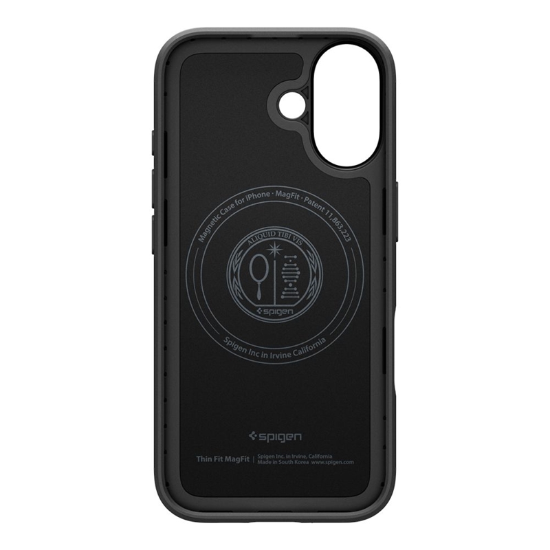 Spigen Thin Fit Mag MagSafe - Etui do iPhone 17 (Black)
