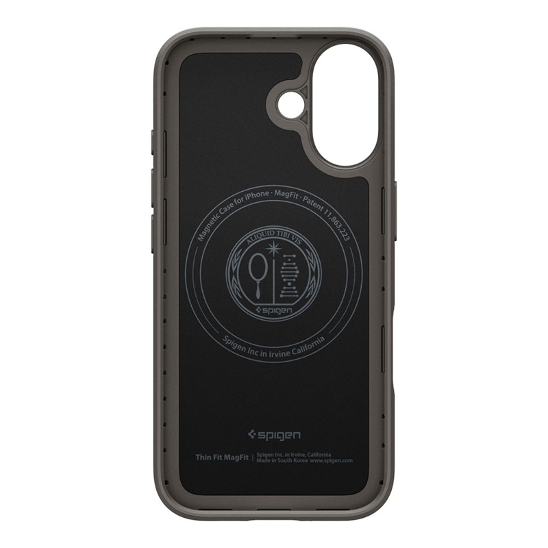 Spigen Thin Fit Mag MagSafe - Etui do iPhone 17 (Gunmetal)