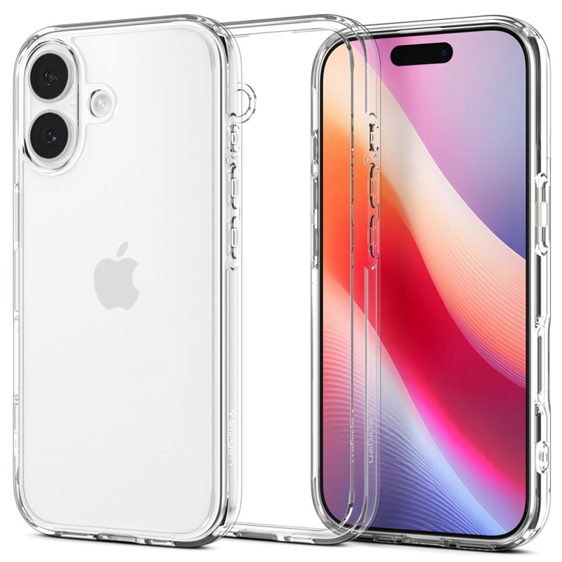 Spigen Ultra Hybrid - Etui do iPhone 17 (Crystal Clear)