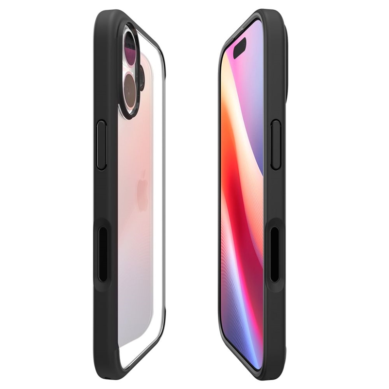 Spigen Ultra Hybrid - Etui do iPhone 17 (Matte Black)