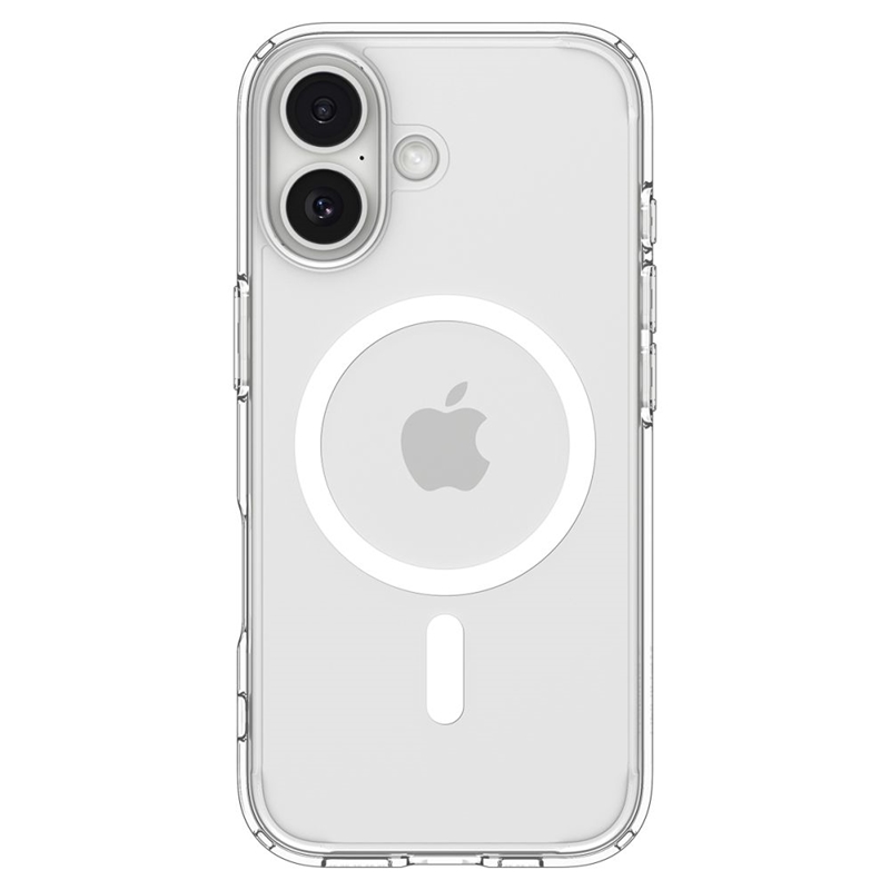 Spigen Ultra Hybrid Mag MagSafe - Etui do iPhone 17 (Clear/White)