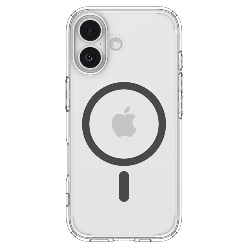Spigen Ultra Hybrid Mag MagSafe - Etui do iPhone 17 (Clear/Graphite)