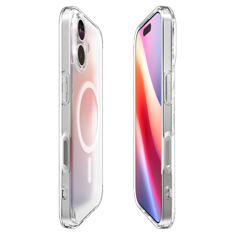 Spigen Ultra Hybrid Mag MagSafe - Etui do iPhone 17 (Frost White)