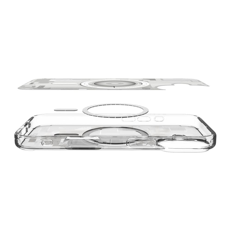 Spigen Ultra Hybrid Mag MagSafe - Etui do iPhone 17 (Zero One White)