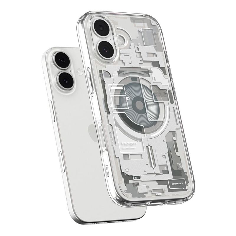 Spigen Ultra Hybrid Mag MagSafe - Etui do iPhone 17 (Zero One Natural Titanium)