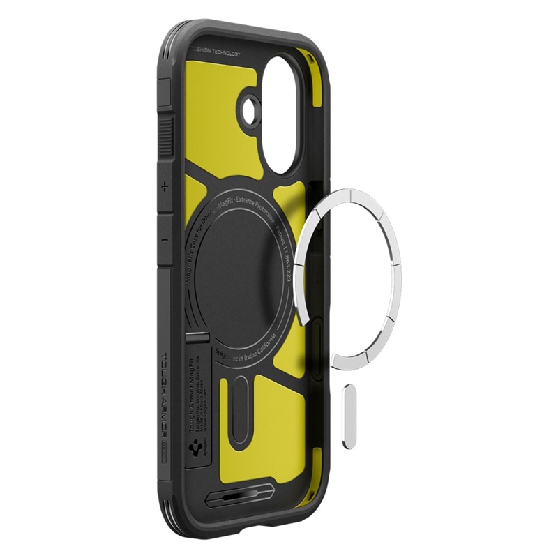 Spigen Tough Armor T Mag MagSafe - Etui do iPhone 17 (Black)
