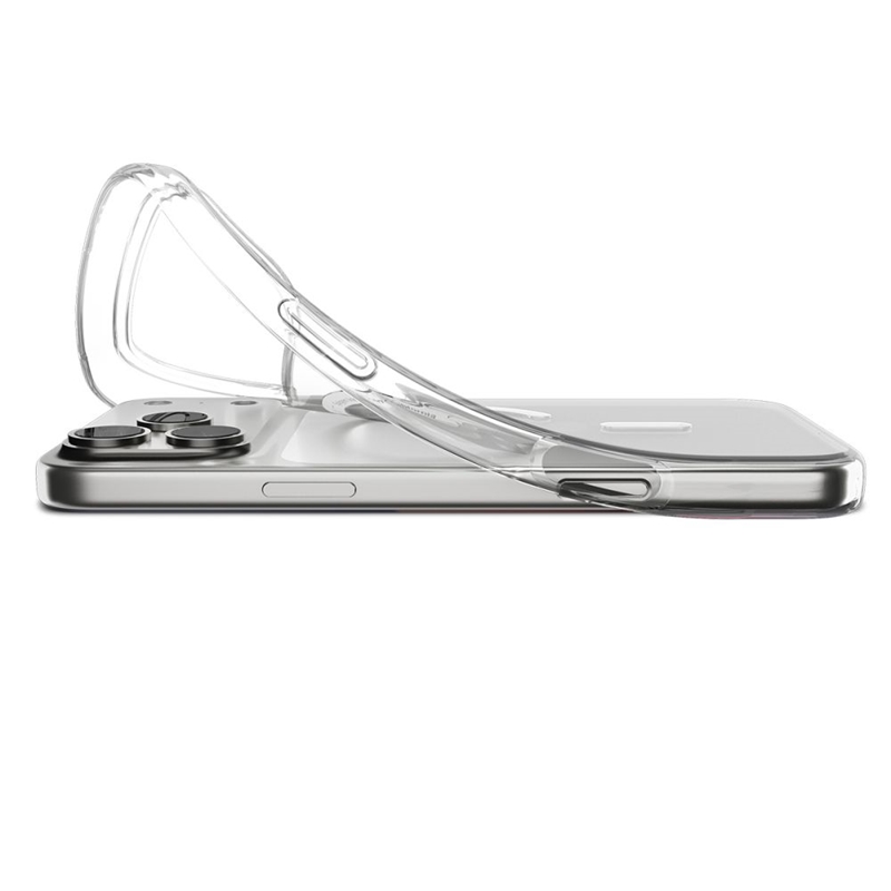 Spigen Liquid Crystal Mag MagSafe - Etui do iPhone 17 Pro Max (Clear/White)