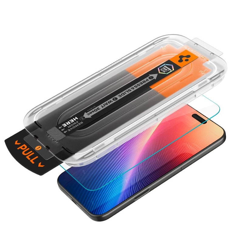 Spigen GLAS.TR EZ Fit Pro - Szkło hartowane do iPhone Air
