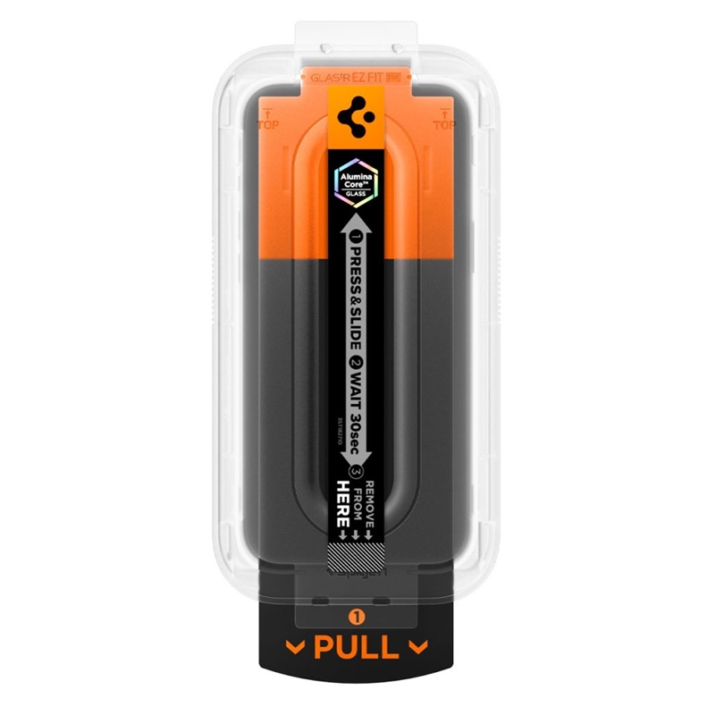 Spigen GLAS.TR EZ Fit Pro - Szkło hartowane do iPhone 17 Pro Max / 16 Pro Max