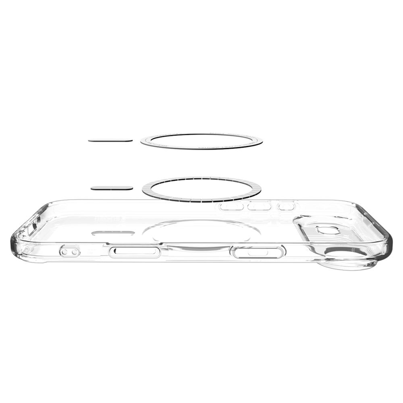 Spigen Ultra Hybrid Mag MagSafe - Etui do iPhone Air (Frost White)