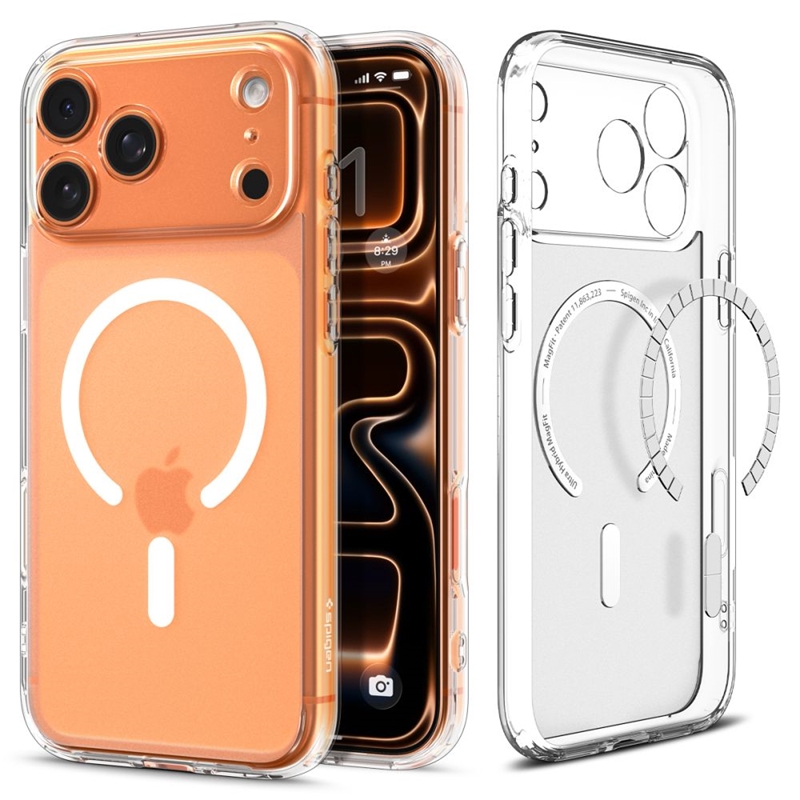 Spigen Ultra Hybrid Mag MagSafe - Etui do iPhone 17 Pro (Frost White)