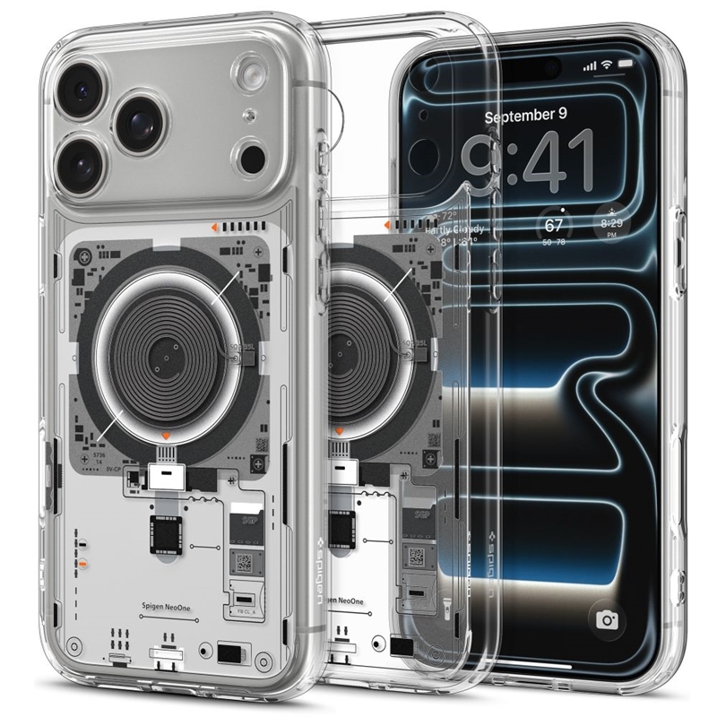 Spigen Ultra Hybrid Mag MagSafe - Etui do iPhone 17 Pro (Neo One)