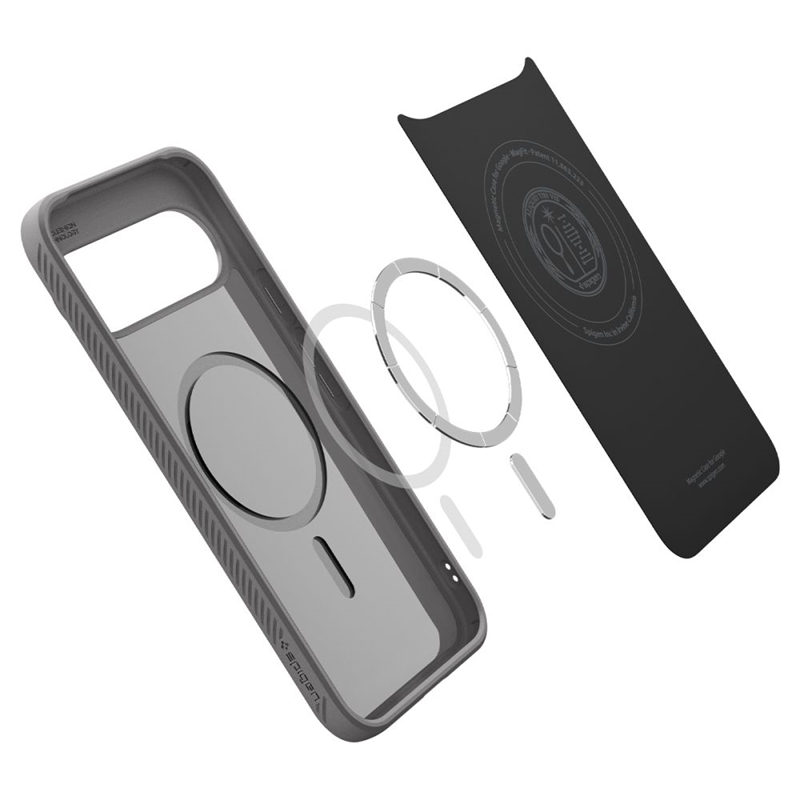Spigen Liquid Air Mag MagSafe - Etui do Google Pixel 10 Pro XL (Marble Grey)