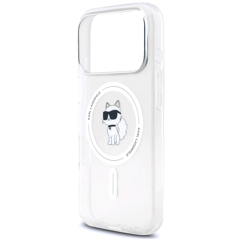 Karl Lagerfeld IML Choupette MagSafe - Etui iPhone 17 Pro (przezroczysty)