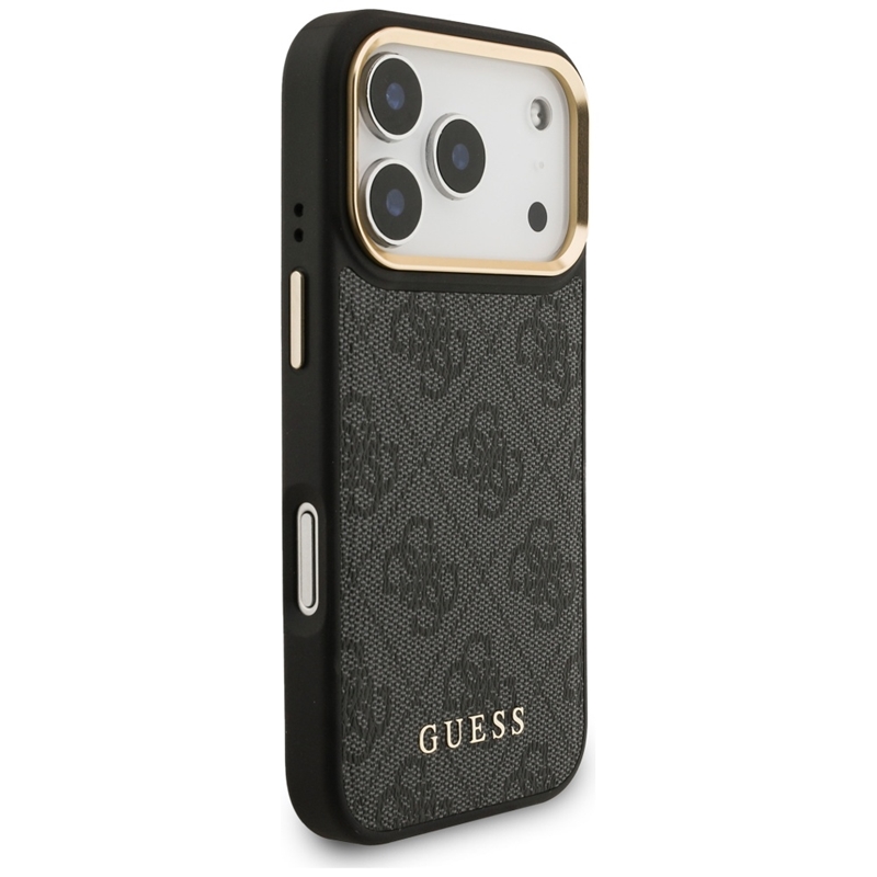 Guess Bundle Pack MagSafe 4G - Zestaw etui + portfel MagSafe do iPhone 17 Pro (czarny)