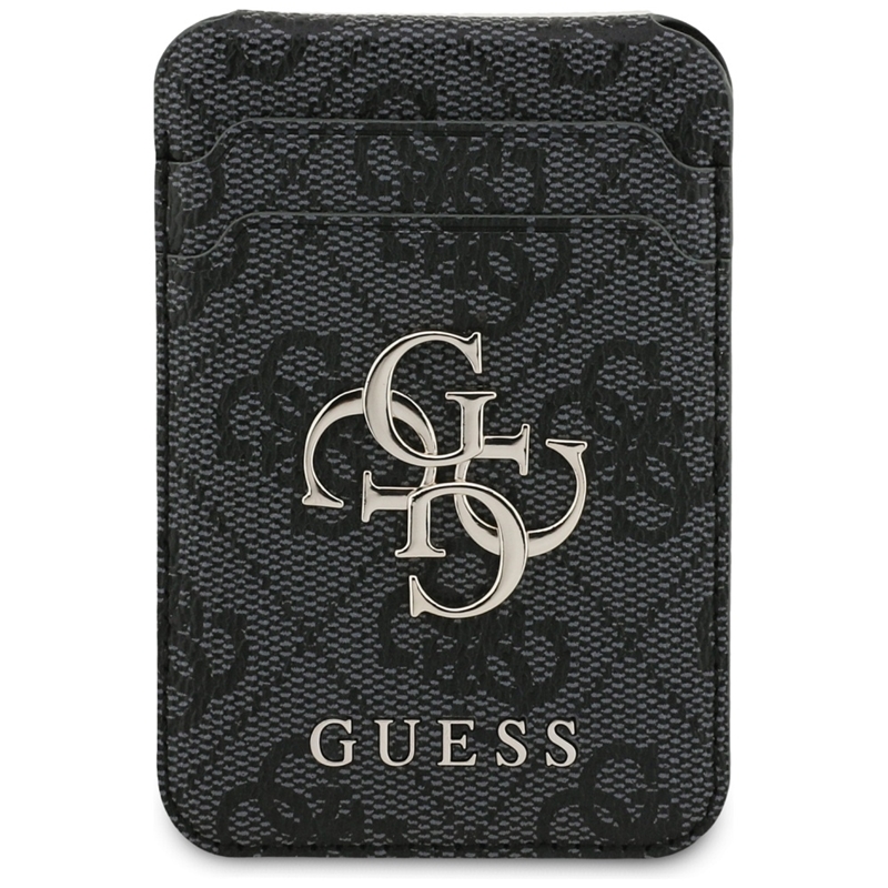 Guess Bundle Pack MagSafe 4G - Zestaw etui + portfel MagSafe do iPhone 17 Pro (czarny)