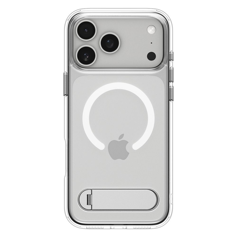 Spigen Ultra Hybrid S Mag MagSafe - Etui do iPhone 17 Pro (Clear/White)