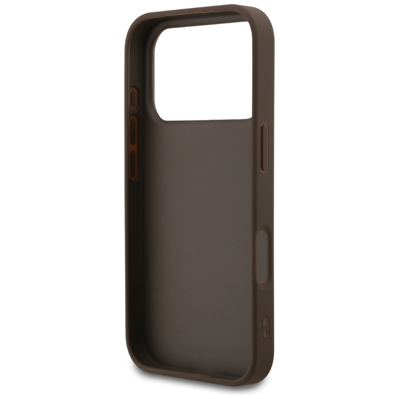 Guess 4G Classic - Etui iPhone 17 Pro (brązowy)