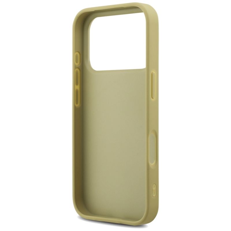 Guess Fixed Glitter Big 4G - Etui do iPhone 17 Pro (złoty)